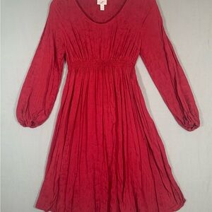 Isabel Maternity Red Dress Ladies XS Party Flowy Beautiful